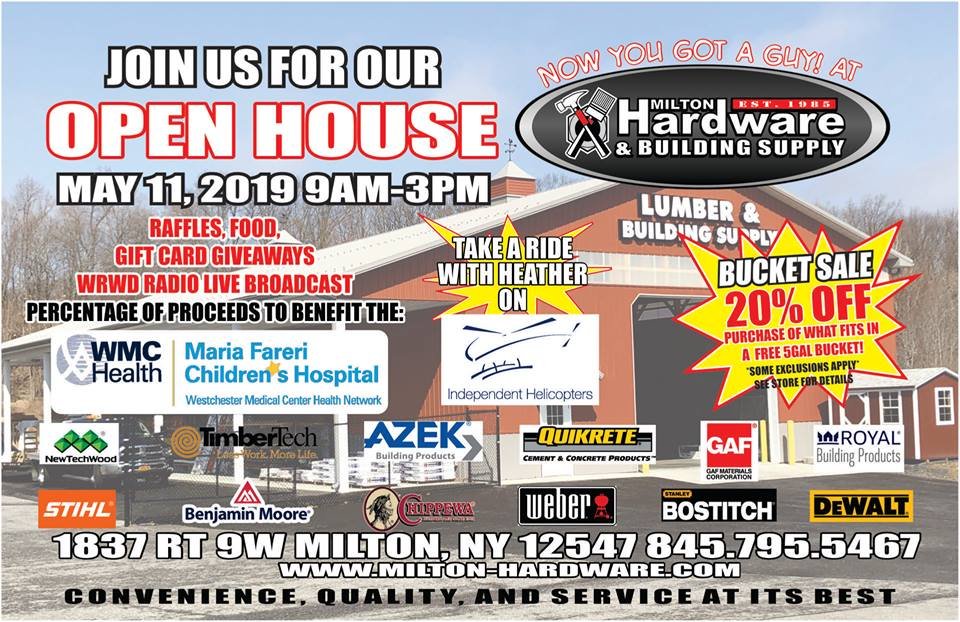 Milton Hardware Open House Meet Me In Marlborough New York in the